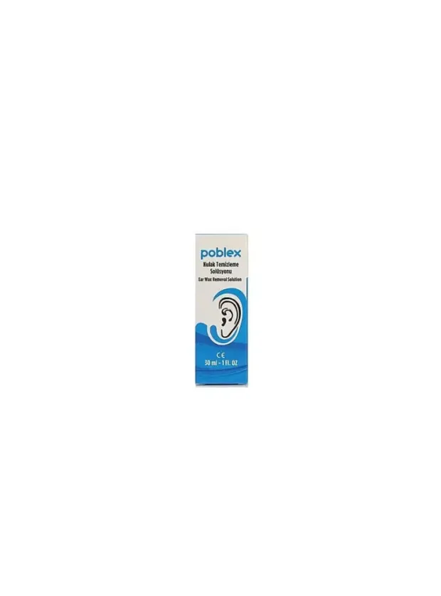 Poblex Kulak Temizleme Solüsyonu 30 ml