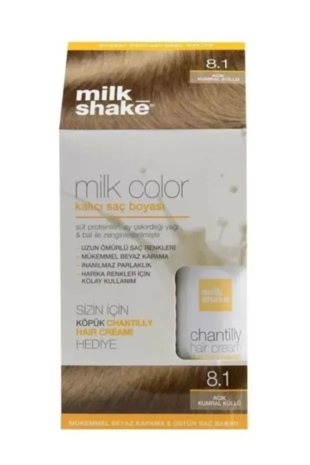 Milk Shake Milk Color Eko Kit Saç Boyası Orta Kumral - 8.1