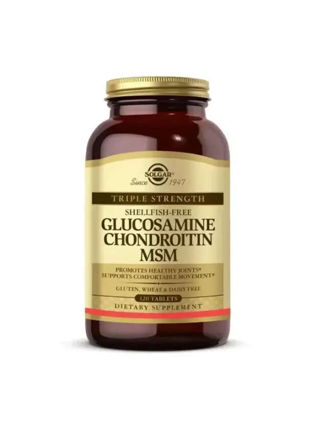 Solgar Glucosamine Chondroitin MSM 120 Tablet