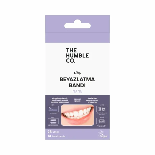 The Humble Co Diş Beyazlatma Bandı Naneli 28 Adet