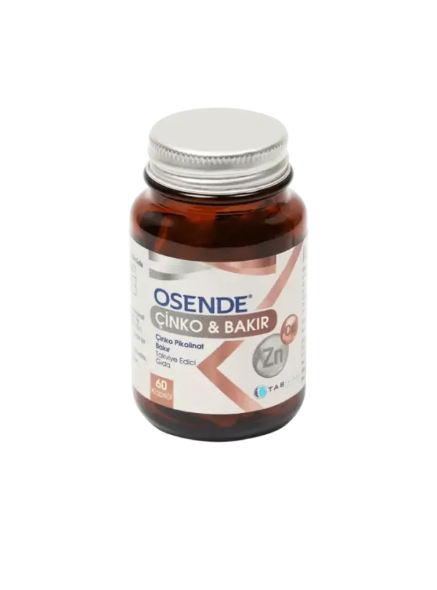Osende Çinko & Bakır 60 Kapsül