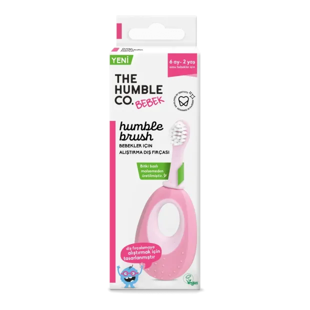 The Humble Co Humble Brush Plant Based Alıştıma Fırçası - Lila