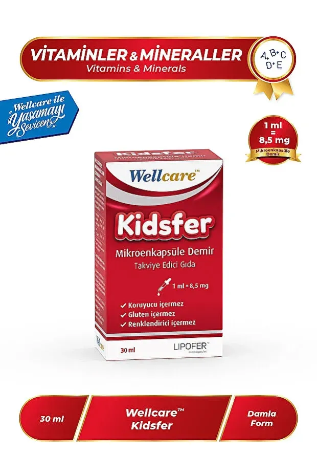 Wellcare Kidsfer 30 ml