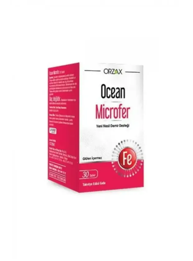Ocean Microfer 30 Tablet Takviye Edici Gıda