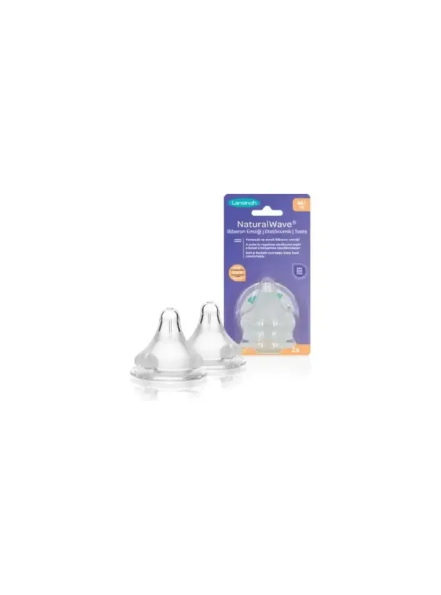 Lansinoh Natural Wave Biberon Emziği Orta Akışlı