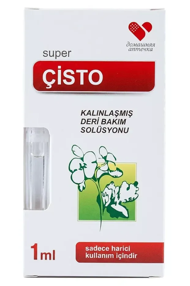 Çisto Kalınlaşmış Deri Bakım Solüsyonu 1 ml
