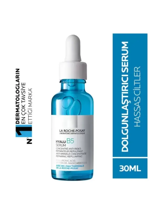 La Roche Posay Hyalu B5 Cilt Serumu Hyalüronik Asit ve Vitamin B5 ile Nemlendirme ve Dolgunlaştırma 30ml